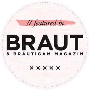 Badge Featured in Brautmagazin