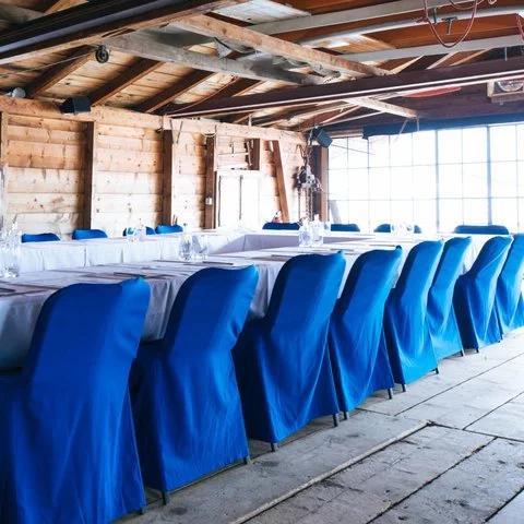 Alternative Eindeckung des Bootshauses